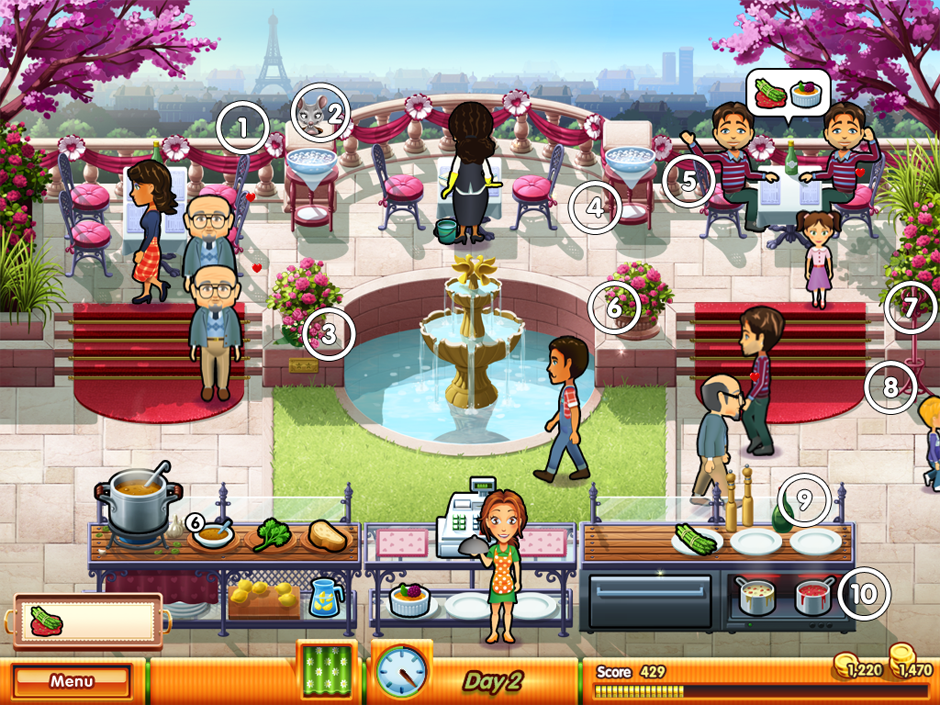 All mice locations - Restaurant 4 - Chez Jean Paul