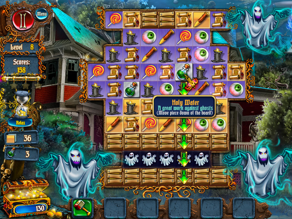 Save Halloween City of Witches Boss Encounter