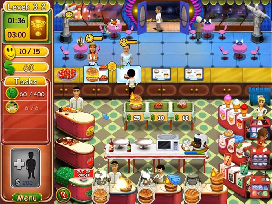 Burger Bustle 2 Game