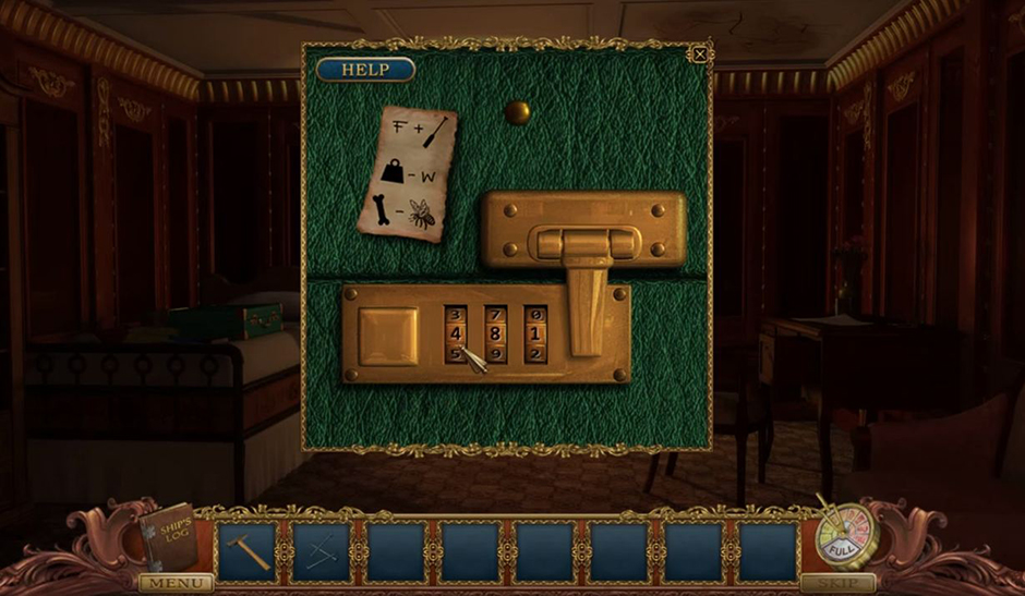 Hidden Mysteries - Return to Titanic - Suitcase Code