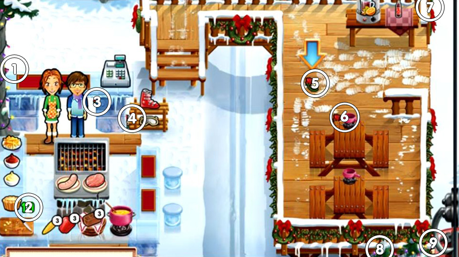 Delicious - Emily's Holiday Season - Day 9 Ski Slope