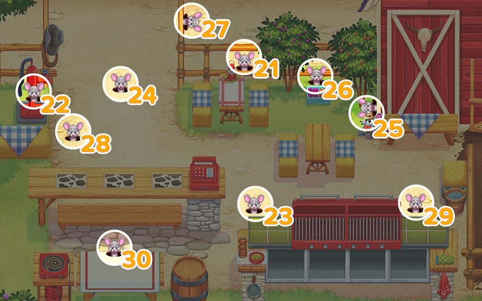Delicious - Emily's Road Trip - Chapter 3 Mice Locations