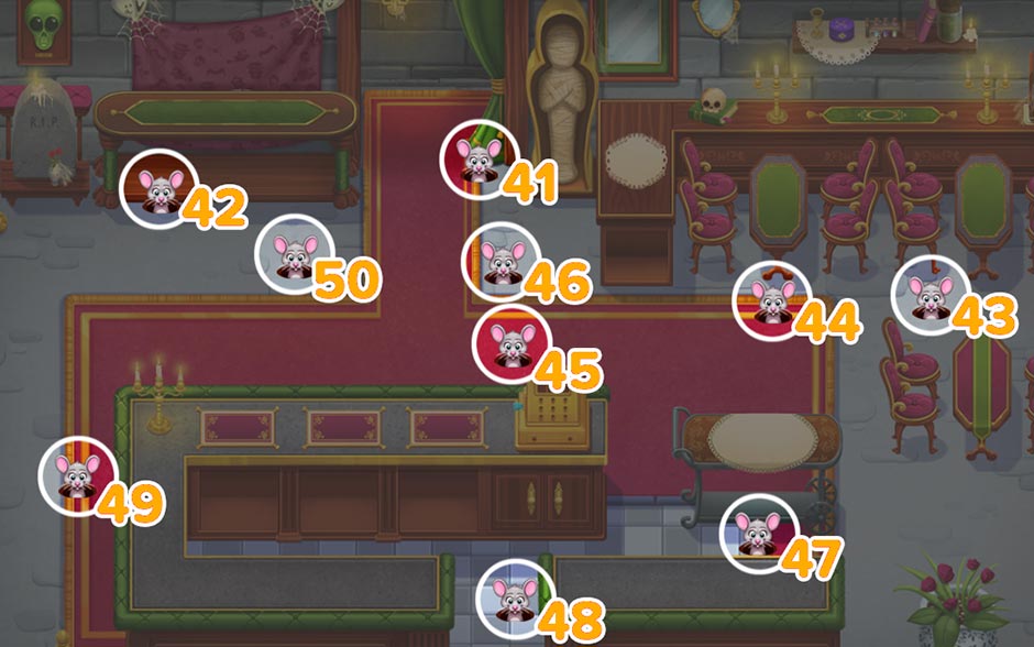 Delicious - Emily's Road Trip - Chapter 5 Mice Locations