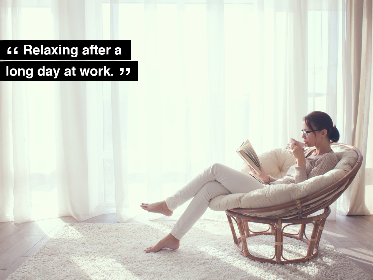 Relaxing after a long day scrolller