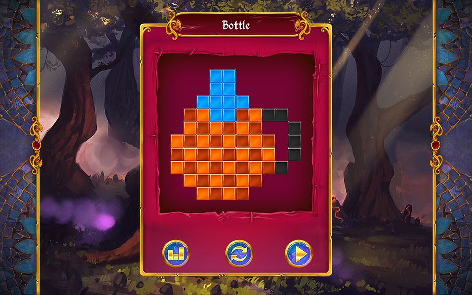 Mystery Mosaics Forest of Relics Puzzle 9