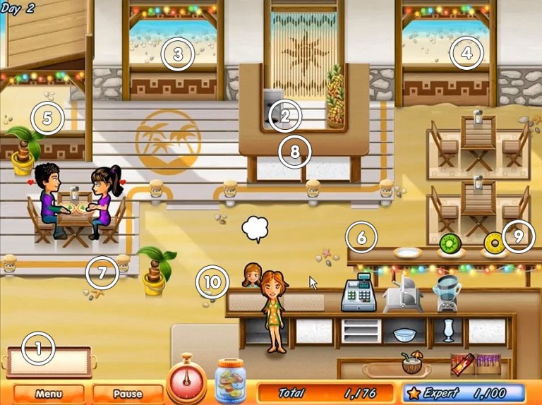 Delicious Emily's Tea Garden Walkthrough GameHouse