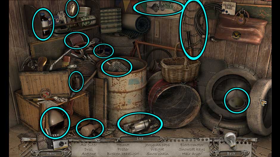 Mysteries of the Past – Shadow of the Daemon Epilogue Hidden Object Scene