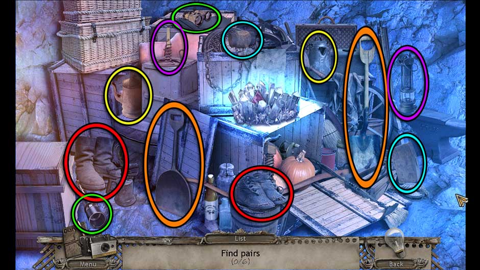 Mysteries of the Past – Shadow of the Daemon Hideout Matching Pairs Solution