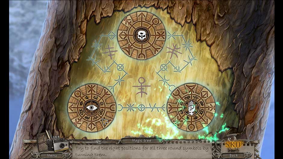 Mysteries of the Past – Shadow of the Daemon Magic Tree Symbols Solution