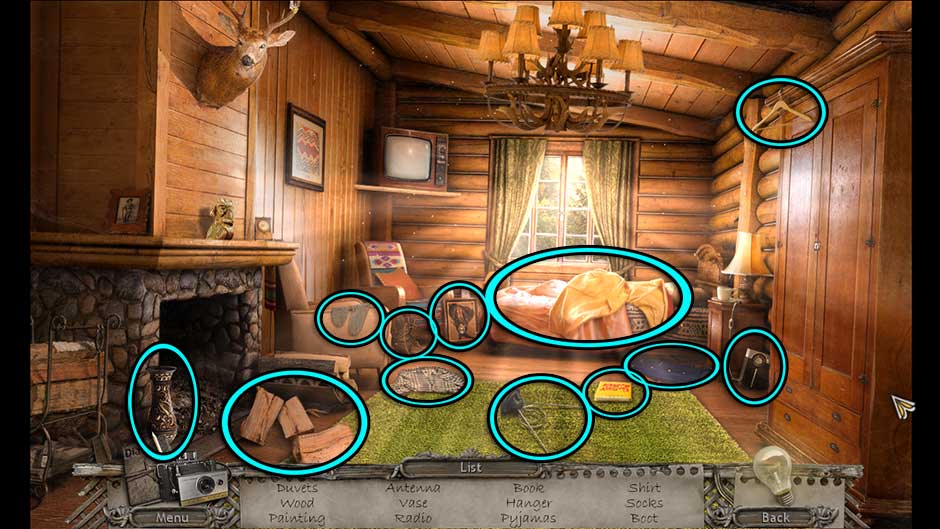 Mysteries of the Past – Shadow of the Daemon Room 11 Hidden Object Scene