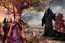 7 Roses - A Darkness Rises - Banner
