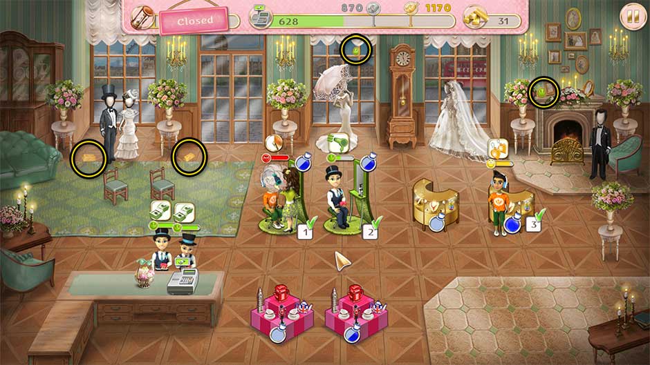 Wedding Salon 2 - Collect Free Bonuses
