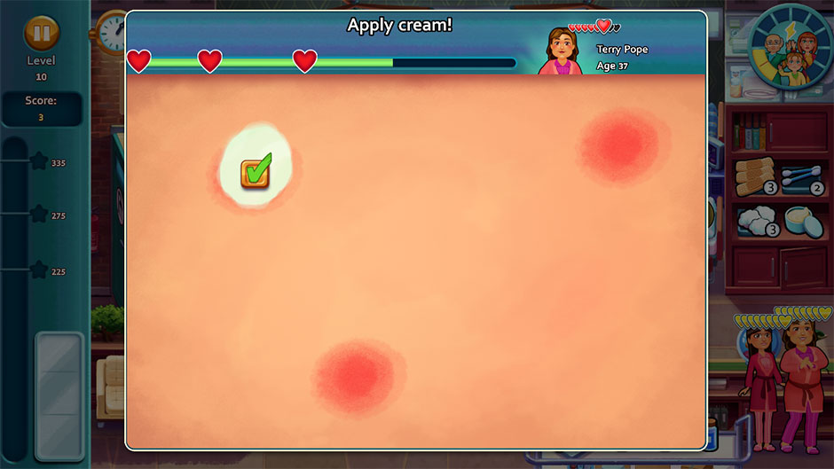 Heart's Medicine - Time to Heal Minigame - Apply Cream