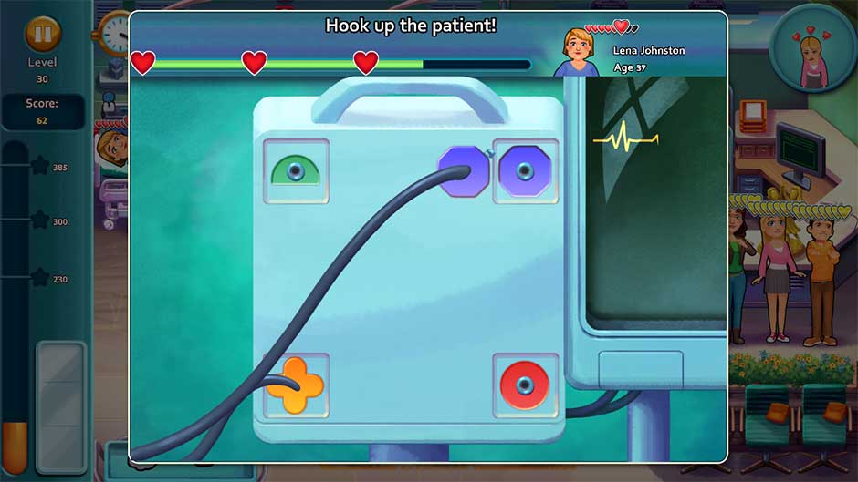 Heart's Medicine - Time to Heal Minigame - Hook Up the Patient