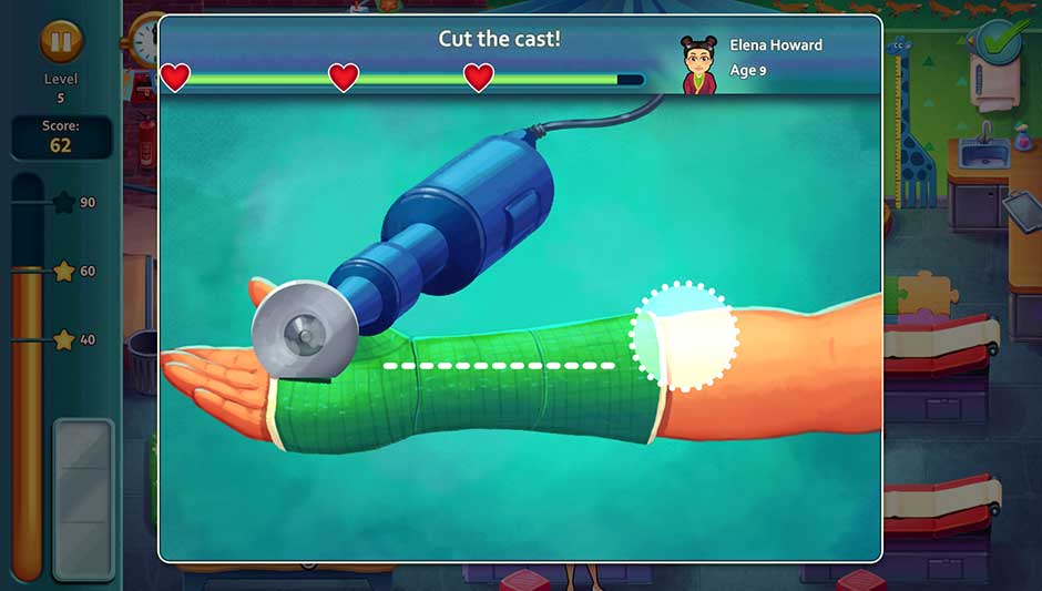 Minigame - Cut the cast!