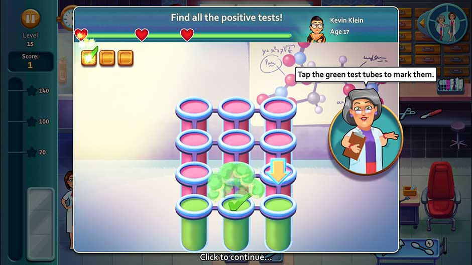 Minigame - Find all the positive tests!