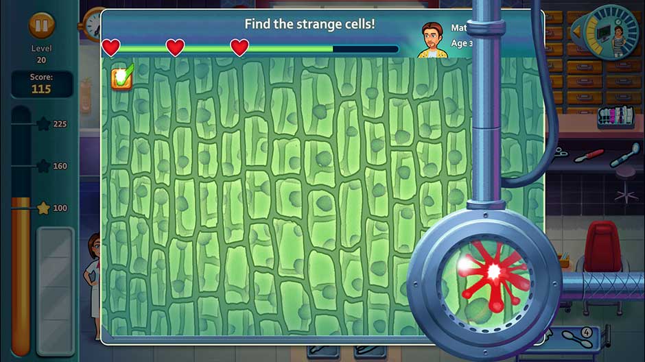 Minigame - Find the strange cells!