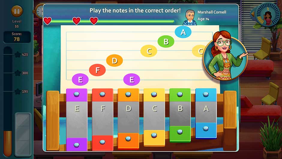 Minigame - Play the notes in the correct order!