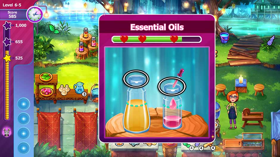 Sally's Salon - Beauty Secrets - Essential Oils Minigame