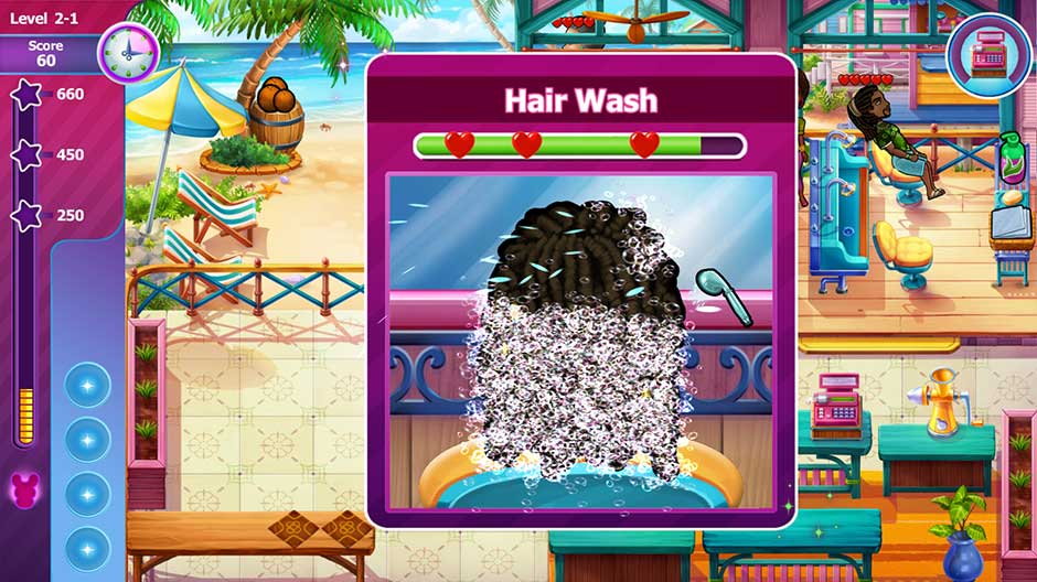 Sally's Salon - Beauty Secrets - Hair Wash Minigame