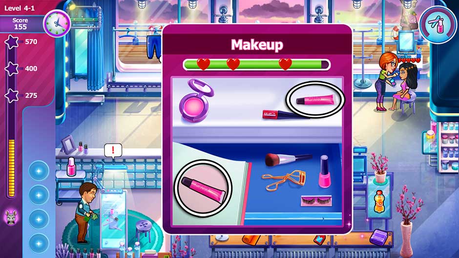 Sally's Salon - Beauty Secrets - Makeup Minigame