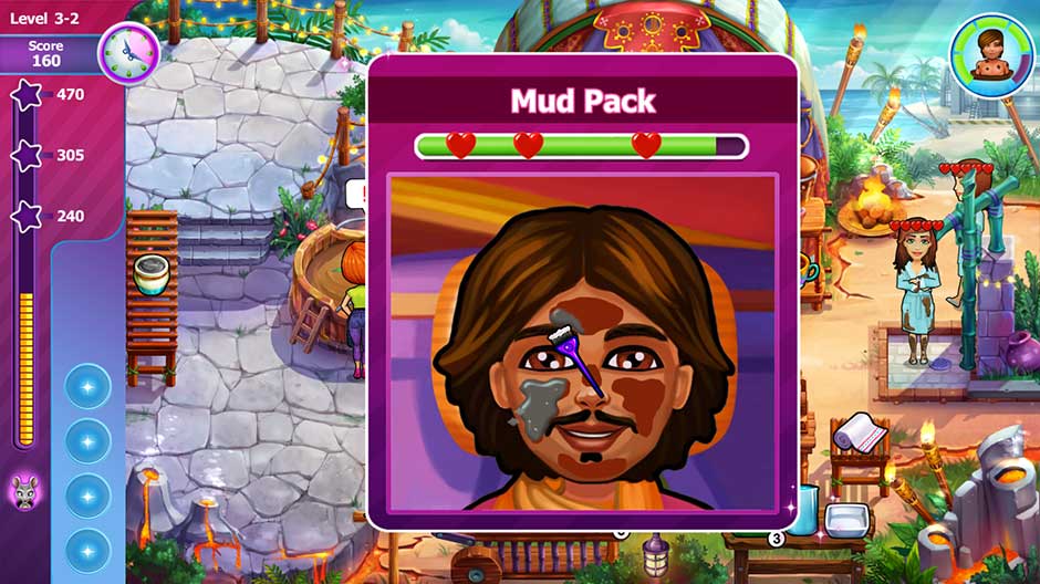 Sally's Salon - Beauty Secrets - Mud Pack Minigame