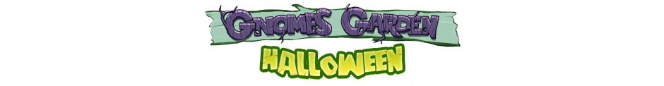 Gnomes Garden Halloween Logo