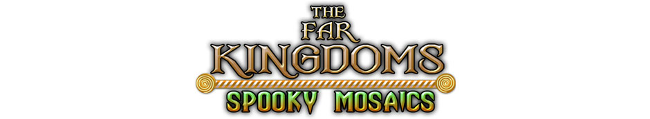 The Far Kingdoms - Spooky Mosaics Logo