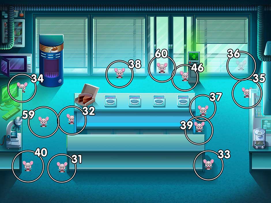 Parker & Lane - Criminal Justice Mouse Locations - Toxicology