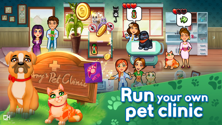 Dr. Cares - Amy's Pet Clinic Collector's Edition - GameHouse Screenshot-1