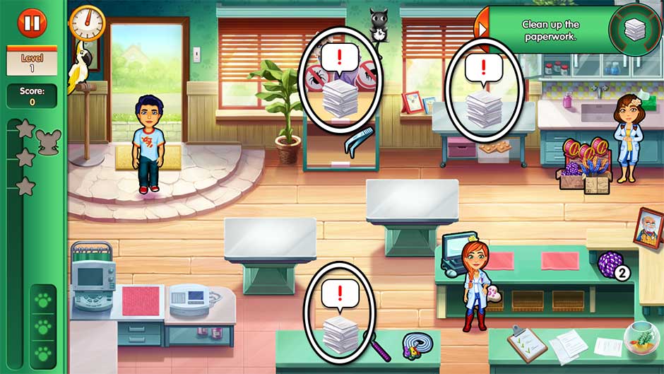 Dr. Cares - Amy's Pet Clinic - Level 1