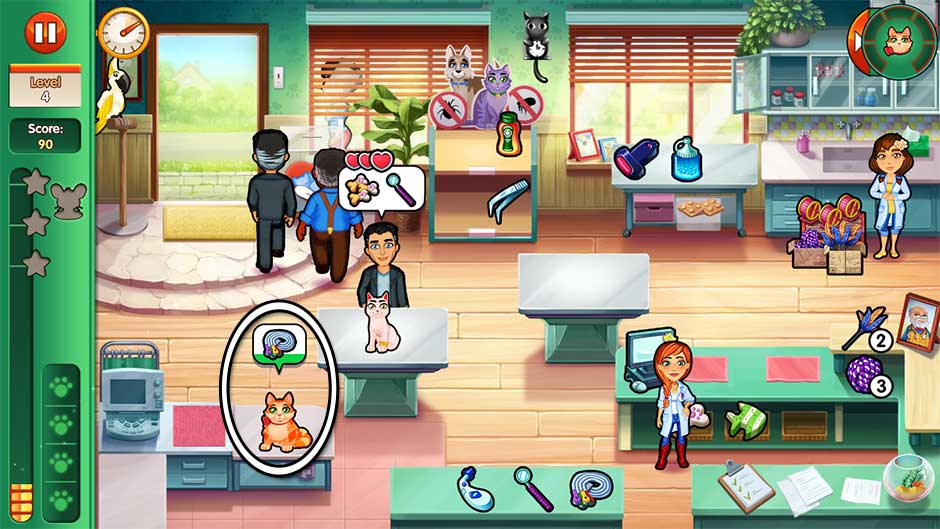 Dr. Cares - Amy's Pet Clinic - Level 4