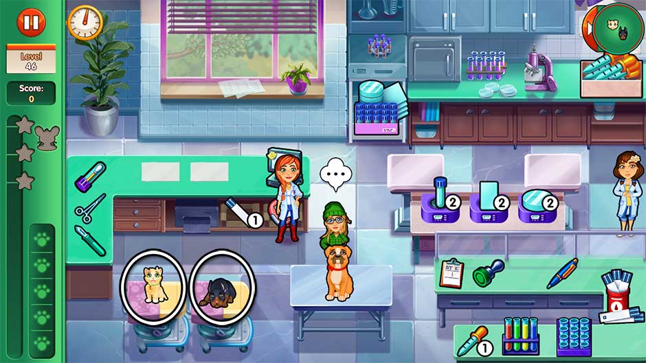 Dr. Cares - Amy's Pet Clinic - Level 46