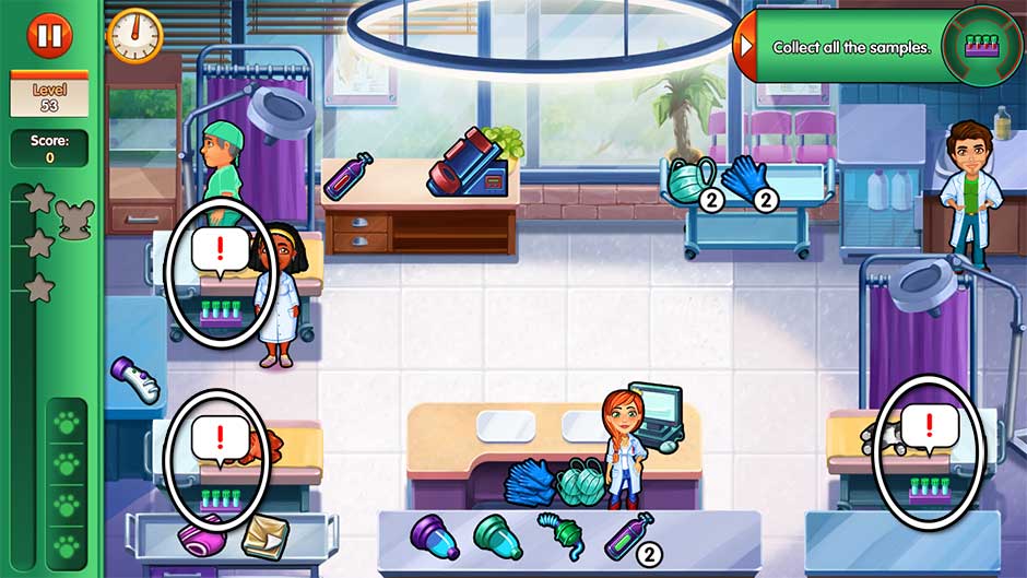 Dr. Cares - Amy's Pet Clinic - Level 53