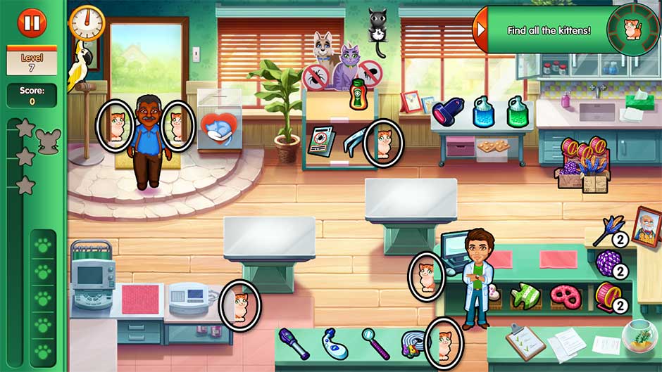 Dr. Cares - Amy's Pet Clinic - Level 7