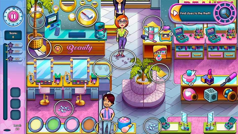 Sally's Salon - Kiss & Make-Up - Level 20