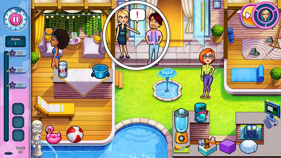 Sally's Salon - Kiss & Make-Up - Level 35