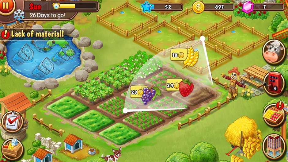 Farm Land - Farming life game Game for Android - Download