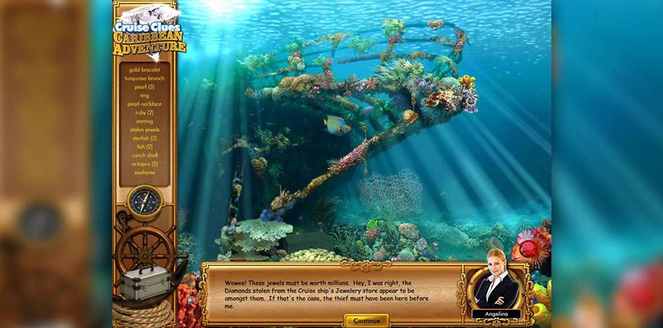 Cruise Clues - Caribbean Adventure - GameHouse