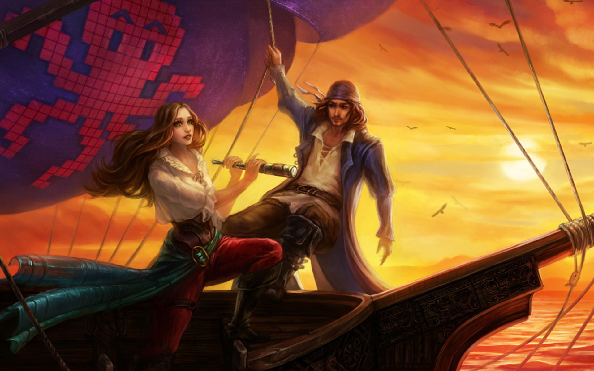 GameHouse Talk Like A Pirate Day Feature - Griddlers Legend of the Pirates