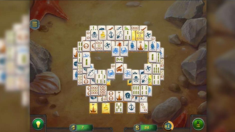 Mahjong Gold 2 - Pirates Island - GameHouse Talk Like A Pirate Day