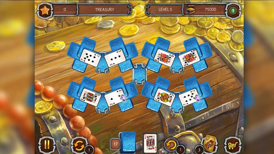 Solitaire Legend of the Pirates 2 - GameHouse Talk Like A Pirate Day