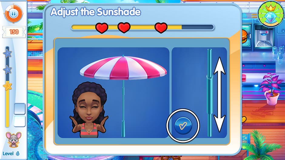 The Love Boat - Second Chances Minigame - Adjust the Umbrella