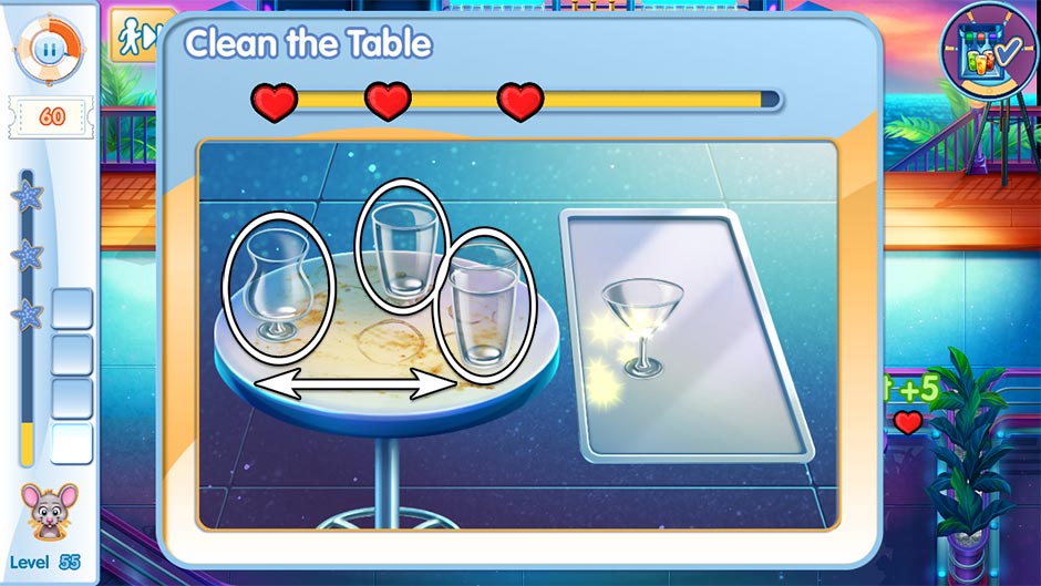 The Love Boat - Second Chances Minigame - Clean the Table