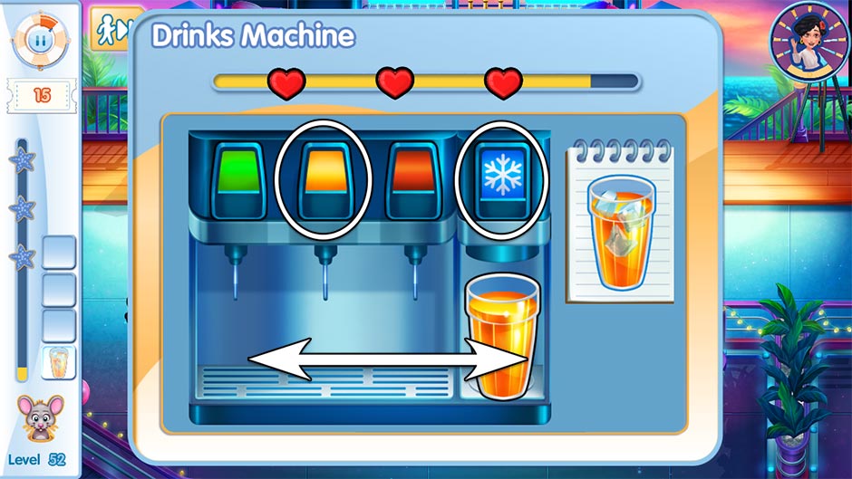 The Love Boat - Second Chances Minigame - Pour Drinks