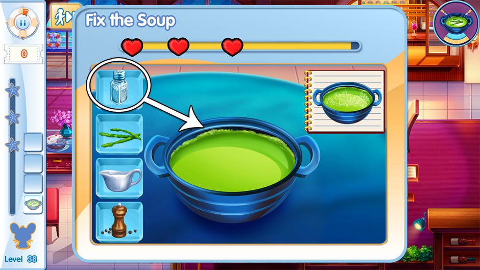 The Love Boat - Second Chances Minigame - Prepare the Soup