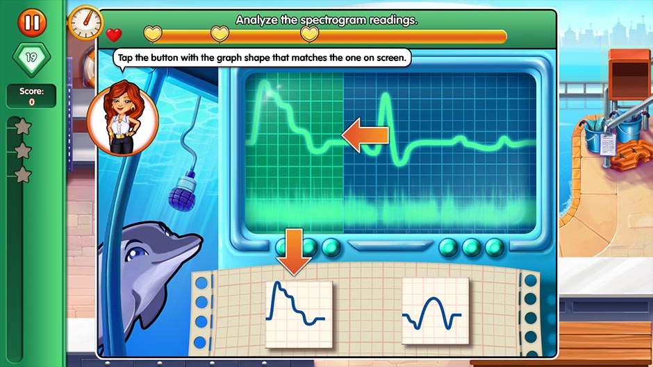 Dr. Cares - Family Practice Collector's Edition - Minigame - Analyze the Spectrogram