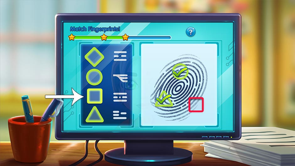 Parker & Lane - Twisted Minds Collector's Edition - Fingerprint Minigame