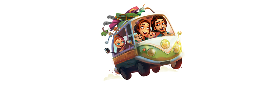 Delicious - Emily's Road Trip Official Art - GameHouse