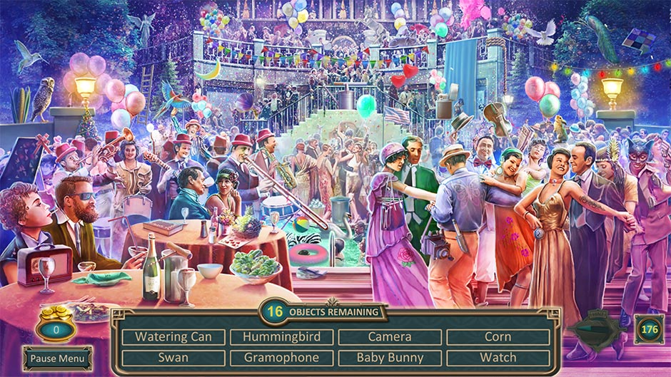 Zapplin Time! The Roaring Twenties - Mansion Party - GameHouse Exclusive Preview